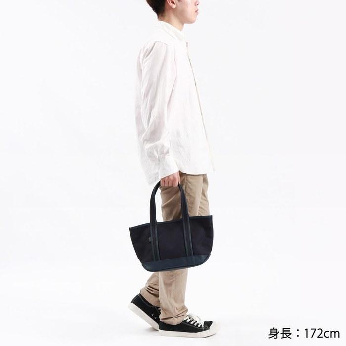 [Porter] Boyfriend Tote Bag S 739-18515 White x Black (17)