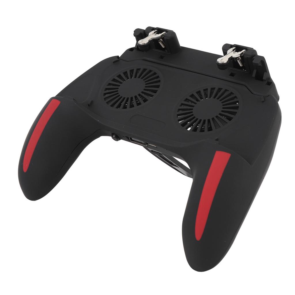 Phone Game Controller 2 Speeds Dual Fan L1 and R1 Triggers Gaming Console Grip for 4.7 to 6in Screen