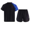 Kids Boys Boxing Uniform 2pcs Tracksuits Short Sleeve Boxer Shirt and Fighting Shorts Muay Thai Kickboxing Set