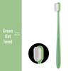 Charcoal-infused Toothbrush with 10,000 Soft Bristles, Ultrafine Design for Gum Protection, Bamboo Charcoal Infused.