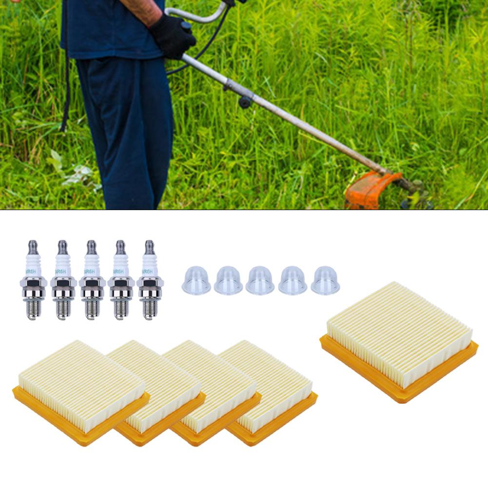 Für Trimmerwartung Wie abgebildet Trimmer-Filterkit 5-teiliges Luftfilter-Kit Luftfilter-Wartung Für FS89 FS91 FS111