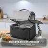 Two-Compartment Insulated Cooler Bag Lightweight for Picnics
