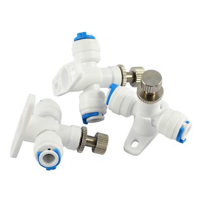 3pcs 1/4'' Flow Control Valve RO Water Purifier Waste Water Than Regulator Control Valve