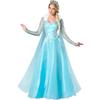 Halloween Princess Dress Adult Costume Frozen Elsa Elsa Princess Elsa Dress Cosplay Makeup Dance
