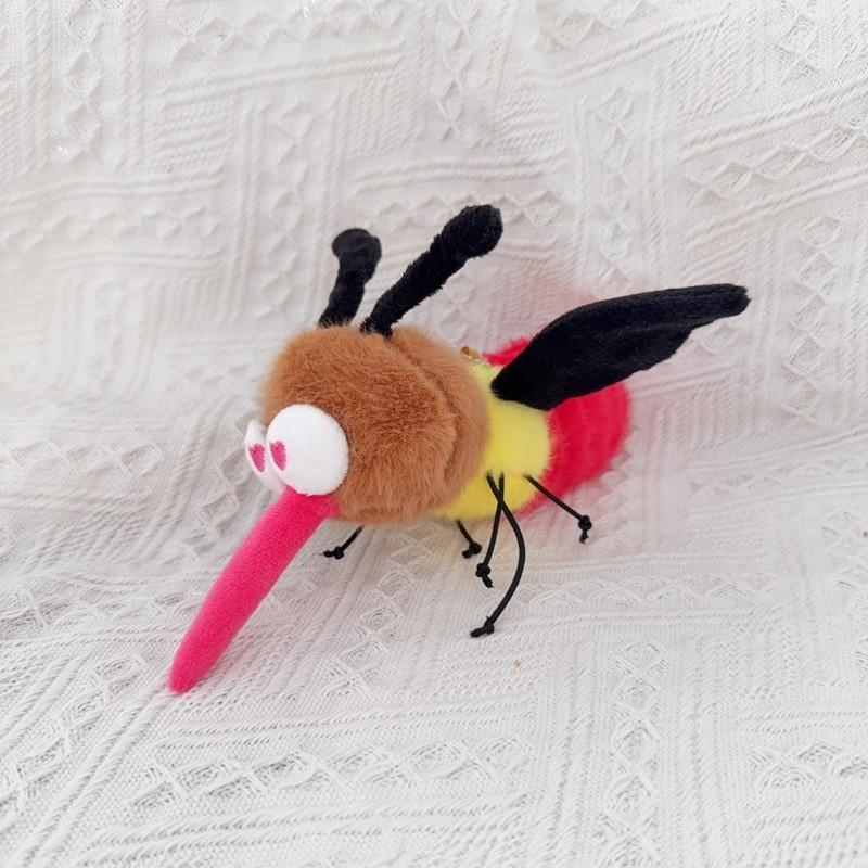 Cute Mosquito Plush With Pp Cotton Filling For Kid Playroom And Gift