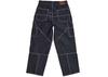 Supreme Contrast Stitch Double Knee Painter Jean Rigid Indigo
