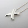 [Used] TIFFANY/Tiffany 925 Kiss Pendant/Necklace/g410-26