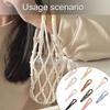 Hand-Woven Bottle Holder Cup Sleeve Handmade Drink Container Sleeve Suitable For Hiking Camping And School
