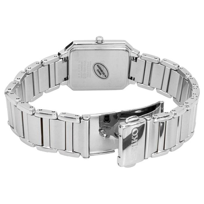Seiko Solar Quartz Mother of Pearl Dial SUP451P1 Women's Watch