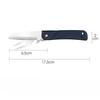 2-in-1 Foldable Fruit Knife & Peeler, Multifunctional Portable Kitchen Tool with Stainless Steel/ Ceramic Blade for Peeling