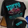 Tokyo Underground Pattern T Shirt - Retro Hip Hop Racing Style Men's T Shirt Summer New Casual Retro Harajuku Style Unisex
