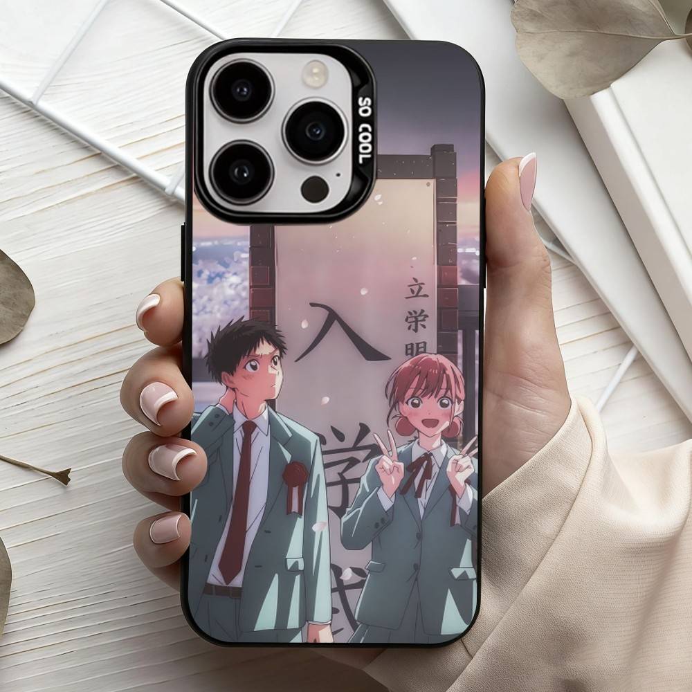 

Youth Manga B-Blue Box Phone Case For iPhone17,16,15,14,13,12,11 Plus,Pro Max Black Candy silver phone case iPhone15pro