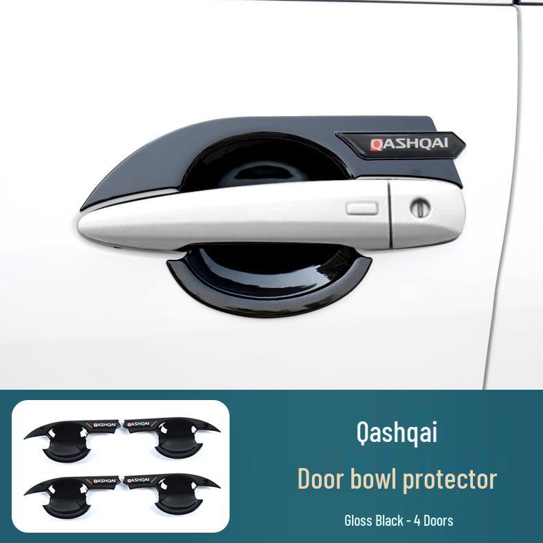 Qashqai Außentürgriffschalen-Aufkleber - Kratzschutz & Dekorative Zubehörteile