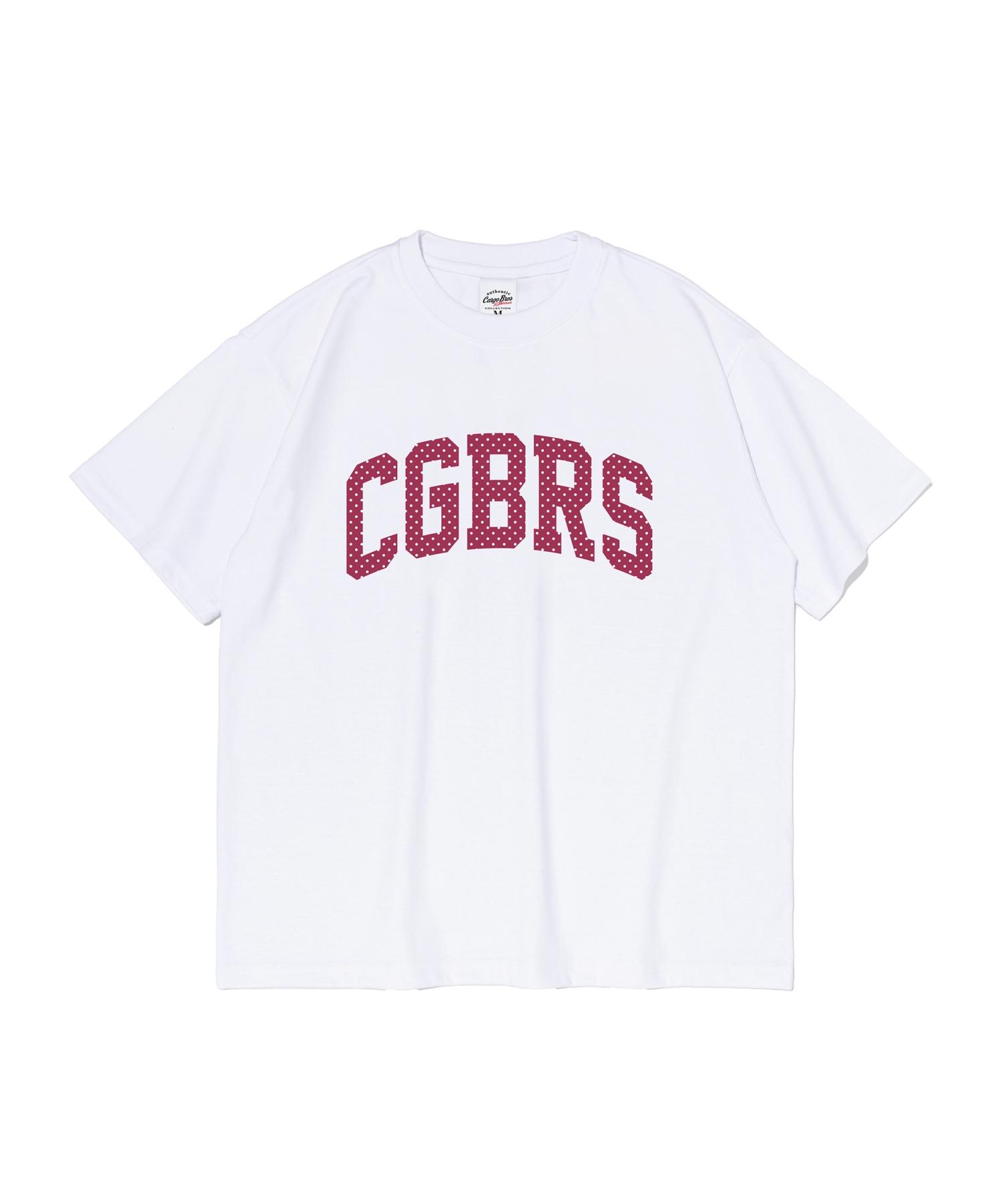 Cargo Bros For Woman Signature Pattern Logo Short Sleeve T-Shirt (Red Dot) 2Xl