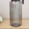1.1L Large Capacity Ribbed Pitcher With Lid And Handle Transparent Water Jug Drink Storage Pot For Home And Office Use