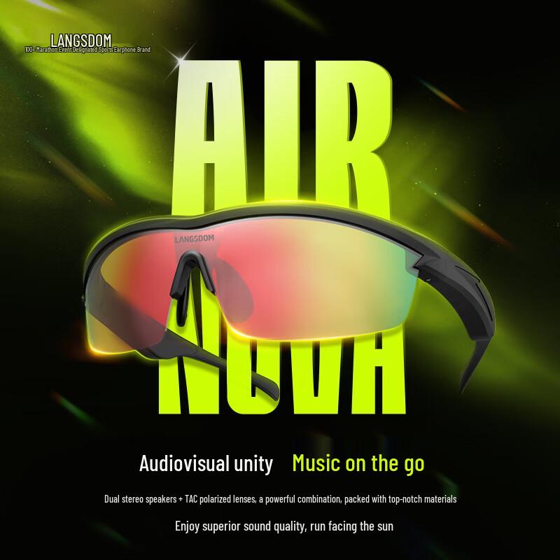 Langsdom AirNova Bluetooth Smarte Audio-Brille