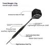 Darts Metal Tip Set 6 Aluminum Shaft Metal Dart Set Professional Darts Steel Tip Sets