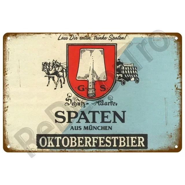 Vintage Metal Tin Sign Plate  Cold Beer Poster Wall Art Decoration for Bar Pub Club Man Cave  Iron Painting Home Decor