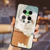 Phone Cover For Meizu Note 16  Case Meizu Note16 Lovely Cartoon Soft TPU Shield Painted Cat Silicone Back Funda for Meizu Note16