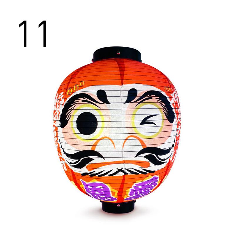 Japanese Waterproof Cloth Lanterns Daruma Crafts Cartoon Lucky Lantern Sushi Restaurant Cuisine Izakaya Decoration Ornaments