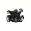 Vordere Hintere Scheibenbremse Schwarz Rot Bremssattel für 2 Takt 49cc Dirt Mini Pocket Bike Roller Links Rechts