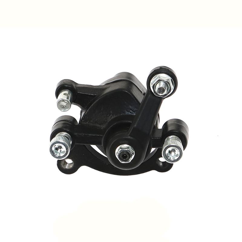 Vordere Hintere Scheibenbremse Schwarz Rot Bremssattel für 2 Takt 49cc Dirt Mini Pocket Bike Roller Links Rechts