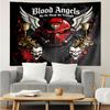 Warhammer 40k Druck-Wandteppich, Hintergrund, Einfache Montage, Ideal für Schlafzimmer, Büro & Wohnzimmer, mit Ästhetischer Wanddekoration.