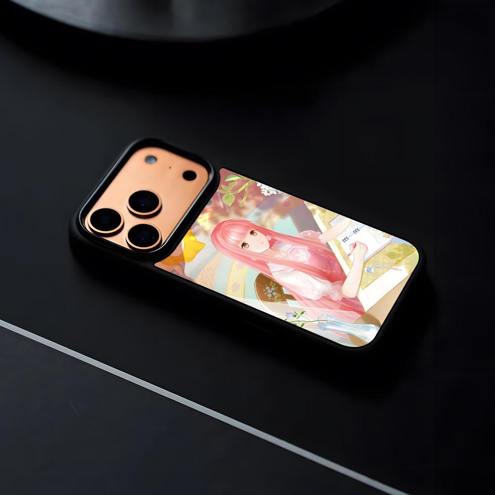 

Game Miracle Shining Nikki Phone Case For IPhone 17 16 15 14 13 12 Pro Max Plus Black Frame Hard Shell iPhone 14