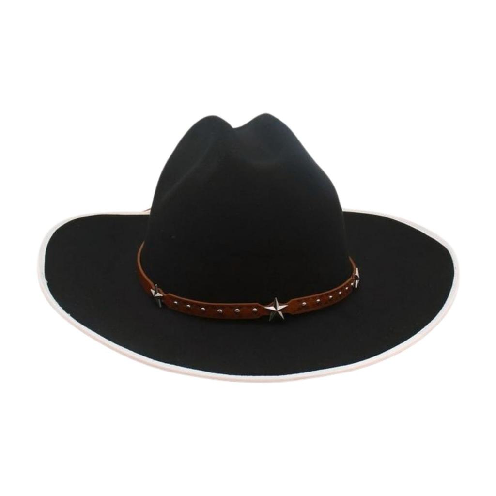 Hot ** Retro High-End Peach Heart Cowboy Hatjazz Hat Design Top Hat