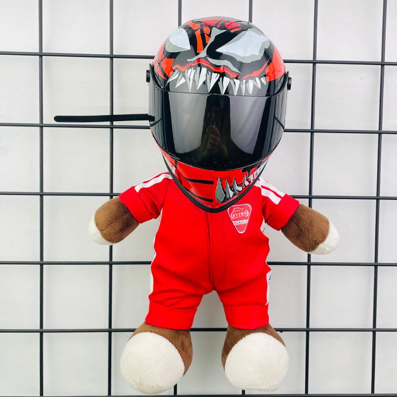 Mini helmet Five generations of Venom Home Ornaments Motorcycle Pendant Riding Decoration Trunk
