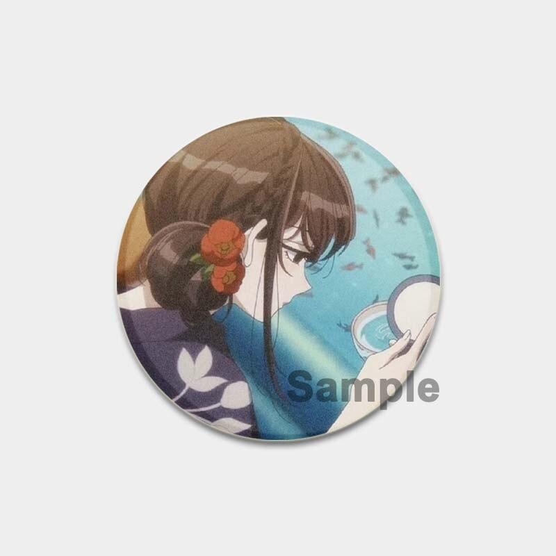 58MM Anime Komi Can T Communicate Lapel Pin Cartoon Cosplay Badge Creative Gifts Gujian Classmates Brooches Cute Pins for Backpacks