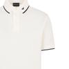 Emporio Armani Embroidered Edge Pullover Short Sleeve Polo Shirt Men tops White 6D1F65-1JTKZ-01C6
