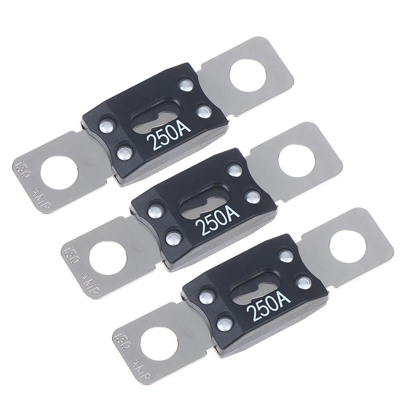 1/3 Stück Anm Mega Schraub-Sicherung 30A 40A 50A 60A 80A 100A 150A 200A 250A 300A Klingen-Sicherung für Auto Boot Audio Zubehör