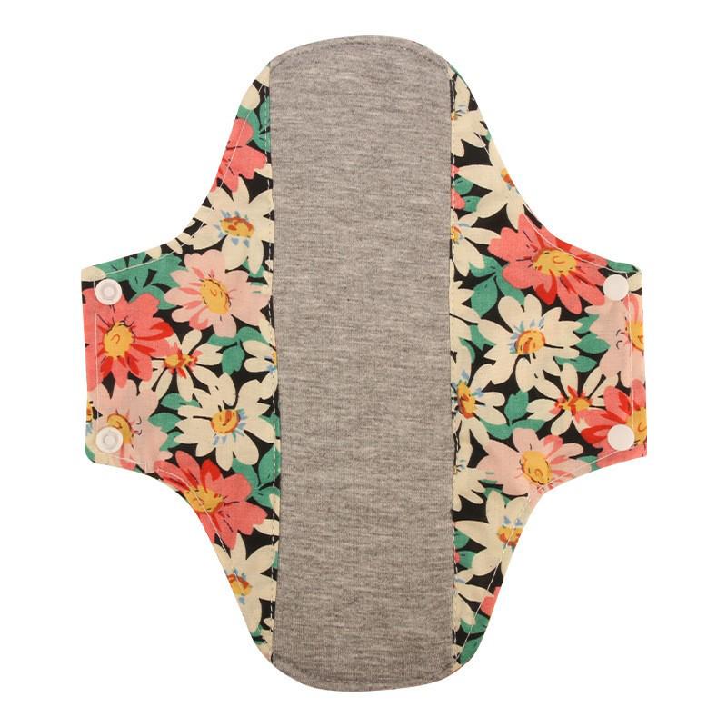New 23cm Washable Graphene Cotton Antibacterial Reusable Menstrual Pads