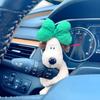 Car Decoration Dog Wiper Shift Handle Decorative Doll Personality Car Plush Doll Decoration Cute Creative Gift Car Decoration