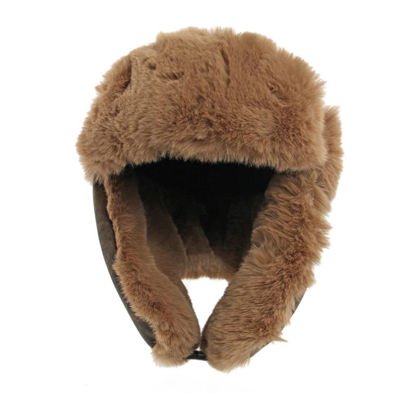 Vintage Batik Herren Bombermütze Samt Dick Damen Winter Ohrenschutzmütze Winddicht Kälteschutz Reitmütze