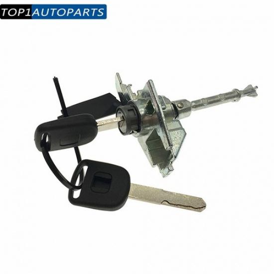

For Honda HR-V 2016- 1.8LFront Left Driver Side Door Lock Cylinder W/ 2Keys