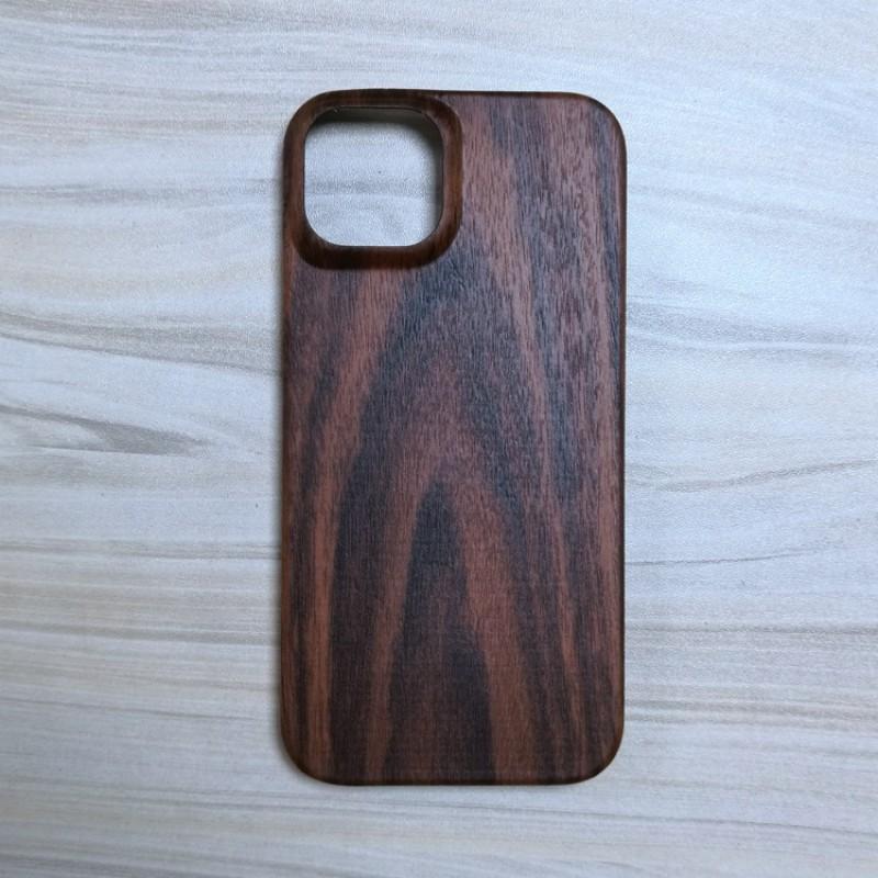 Wood Phone Case IPhone 15 Pro Max Natural Hard Protective Cover