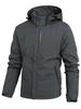 Spring and Autumn Men's Waterproof Rain Jacket Lightweight Outer Hooded Outdoor Raincoat Hiking Windproof Jacket Climbing Outdoor Jackets