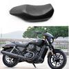 Double Leather Seat Cushion with Seat Bag for Harley 750/500
