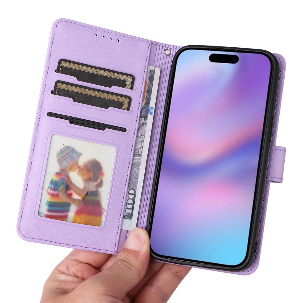 For iPhone 17 Magnetic Case BETOPNICE Detachable PU Leather Phone Cover with Strap