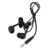 IP68 Waterproof In-Ear Earphones with 40cm Short Cord and 3.5mm Plug, 8 Wired Earbuds with Spare Earbuds, Short Cord Waterproof Headphones for