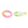 50 Pcs Chain Link Colorful Detachable Acrylic Open Chain Link   Jewelry Making Chain Buckle Decoration