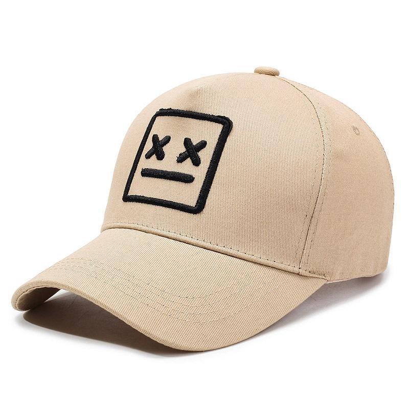 Cappellino da Baseball Estivo Ricamato in Cotone con Visiera Parasole per Donne e Uomini