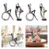 Yoga Girl Statue Creative Simple Collectible Figure Sculpture Modern Statue for Entrance Table Centerpiece Bedroom Office Shelf
