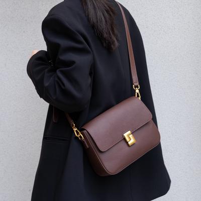 Spring and Summer High-grade Texture Foreign Skin Women's Bag Single Shoulder Crossbody Small Square Bag