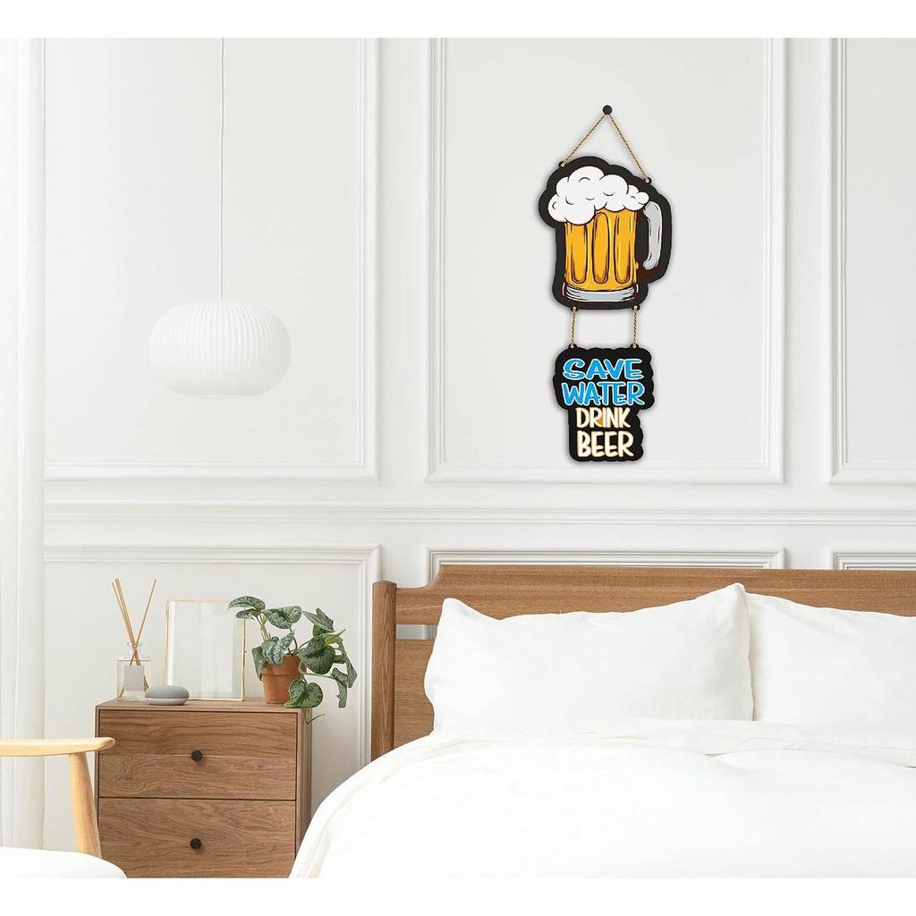 Dekoratives Wandbehang Holz Kunst Dekorationselement für Zuhause | Büro | Wohnzimmer | Schlafzimmer