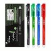 12Pcs Heat Erasable Pen Set 0.7Mm Erasable Gel Pens Bullet Nib Colored Gel Pen Smooth Writing School Office Stationery Supplies