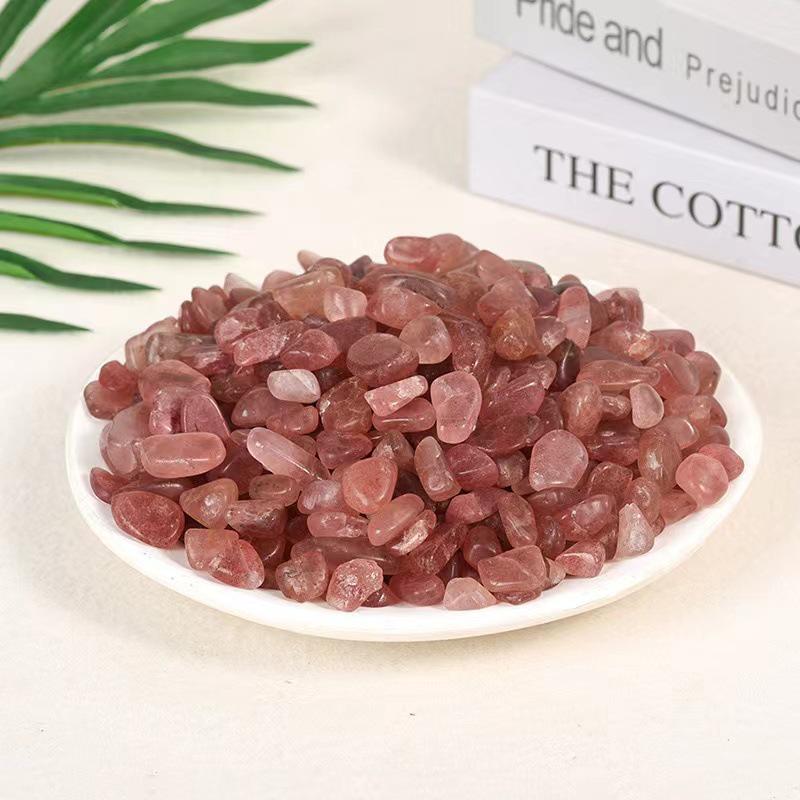 Polished Donghai Crystal Raw Stones: White, Pink, Purple, Yellow, Green Aventurine for Fish Tanks and Demagnetizing.