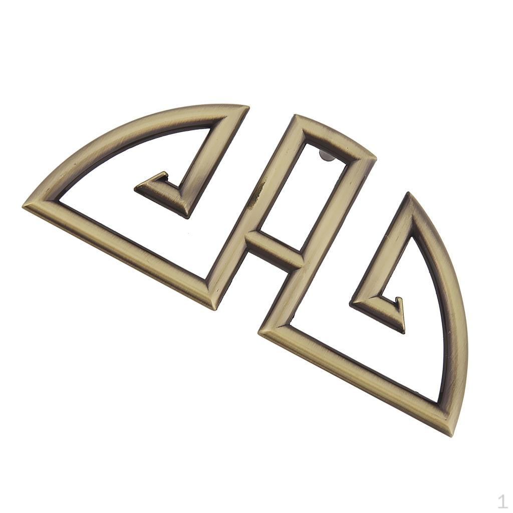 

Китайский иероглиф Мебель Шкаф Шкаф Декор Шкаф Дверной ящик Ручка ручки - бронза,